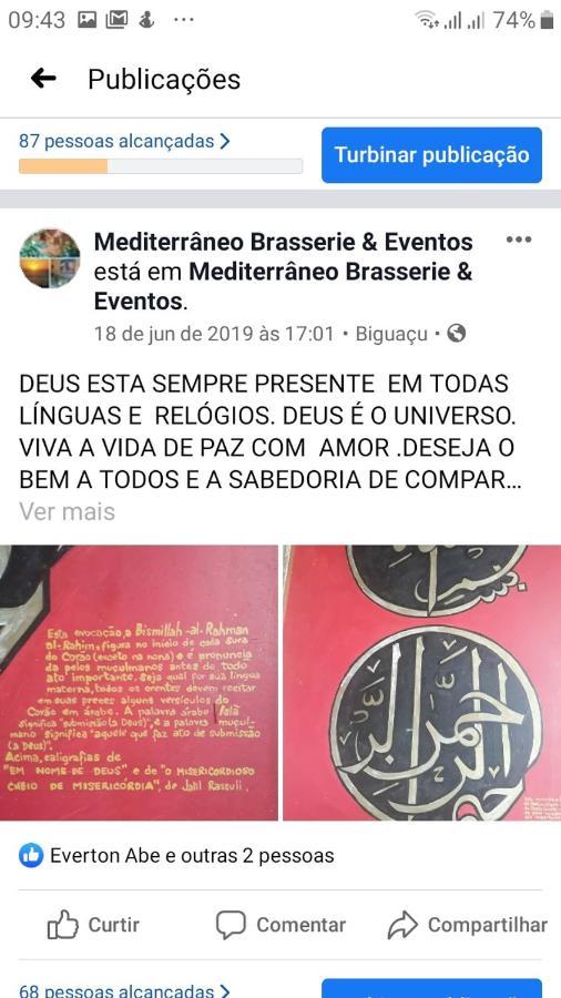Mediterraneo Biguacu Eksteriør bilde